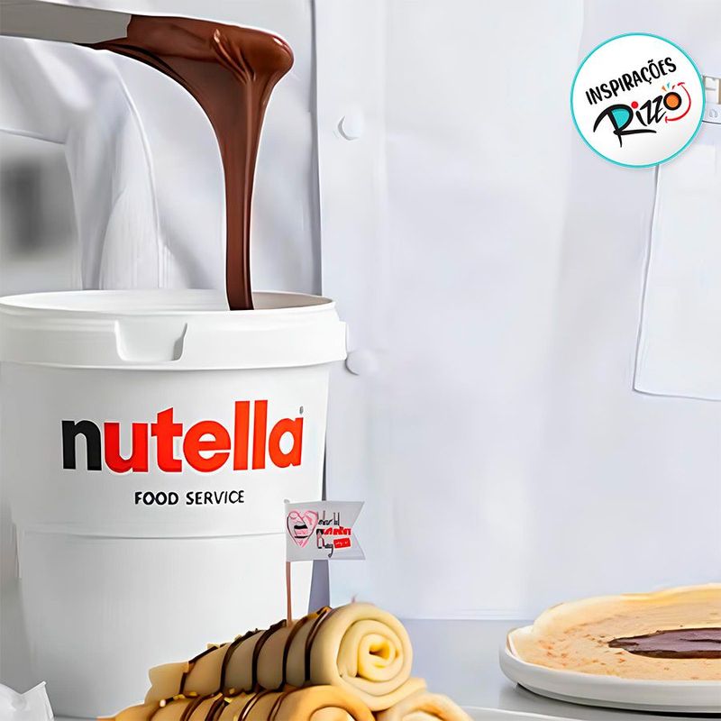 Creme de Avelã Nutella 3kg Ferrero Rizzo Confeitaria