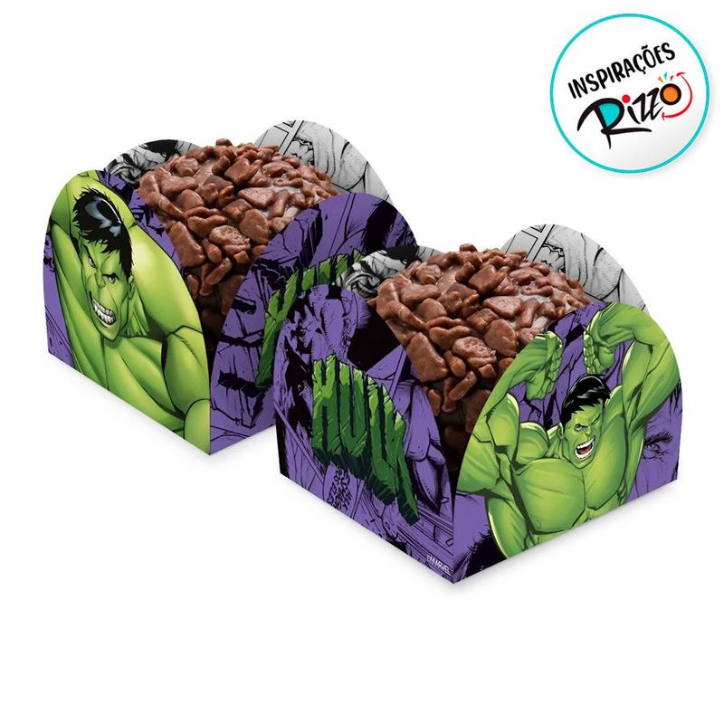 Porta Forminha - Incrível Hulk - 50 unidades - Regina - Rizzo