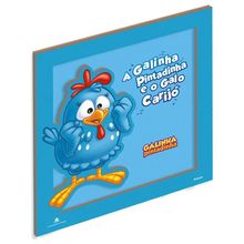 Quadro Decorativo MDF - Galinha Pintadinha - 1 unidade - FestColor - Magazine 25