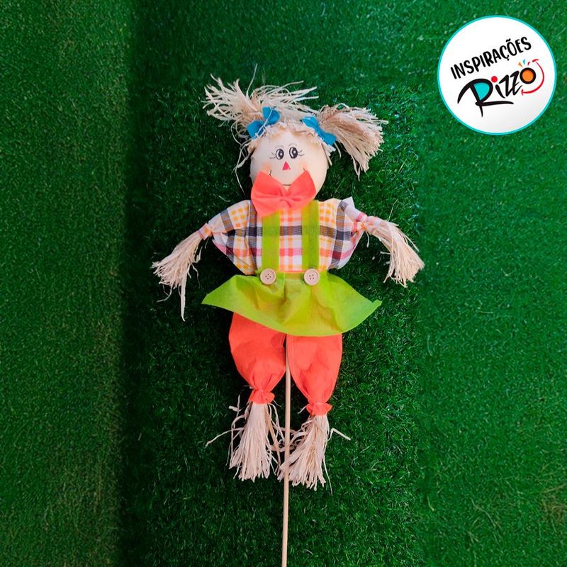 Espeto para Jardim - Espantalha de Festa Junina - 1 unidade - Magazine 25