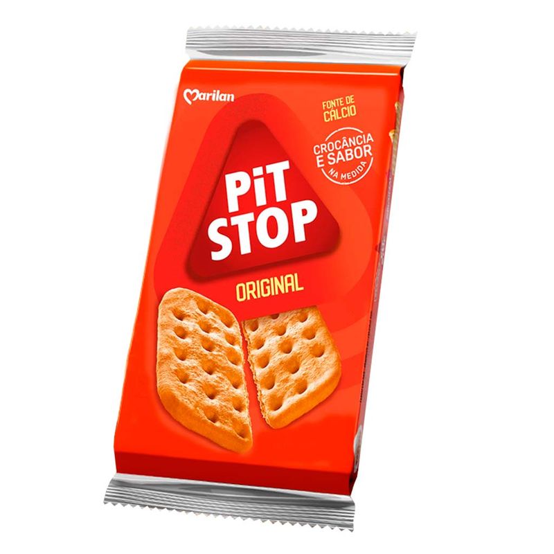 Biscoito Pit Stop Original 22,8g c/10 - Marilan