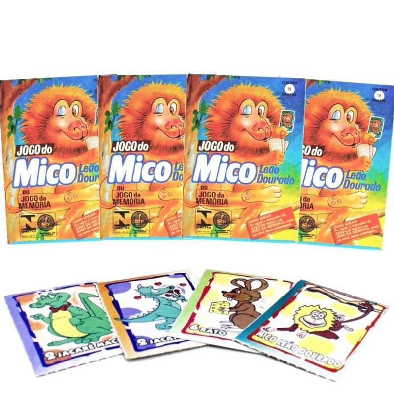 Lembrancinha Infantil - Mini Jogo do Mico - 12 Un