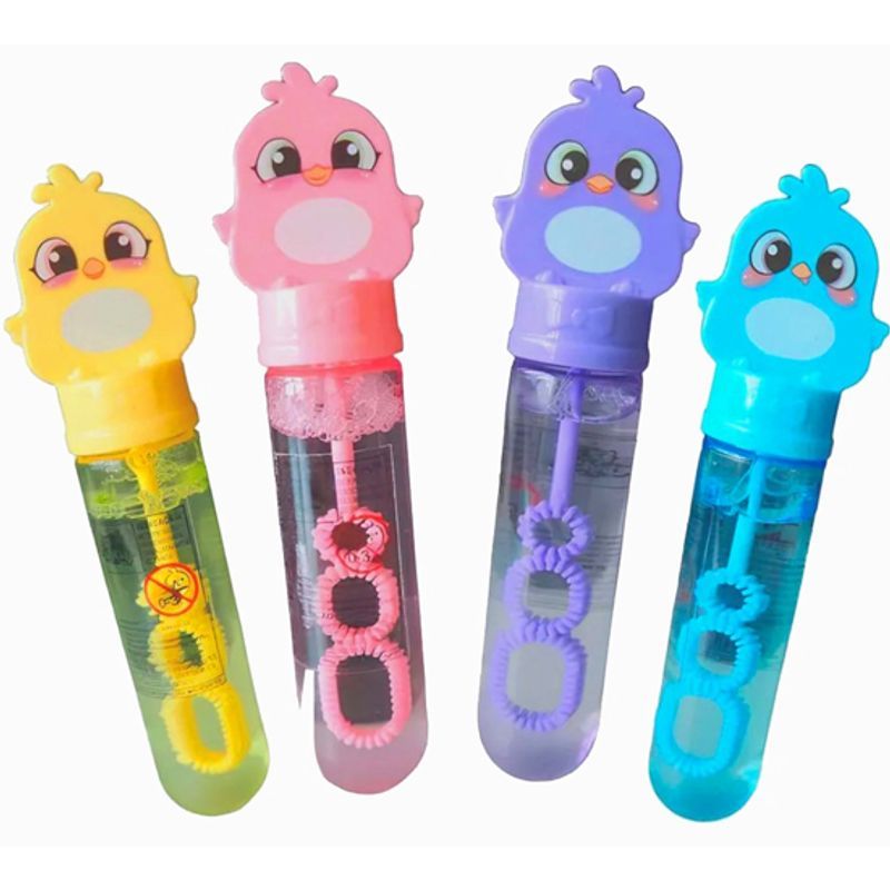 Lembrancinha Infantil - Super Bolha de Sabão Modelos Variados 13,5cm - 1 Un
