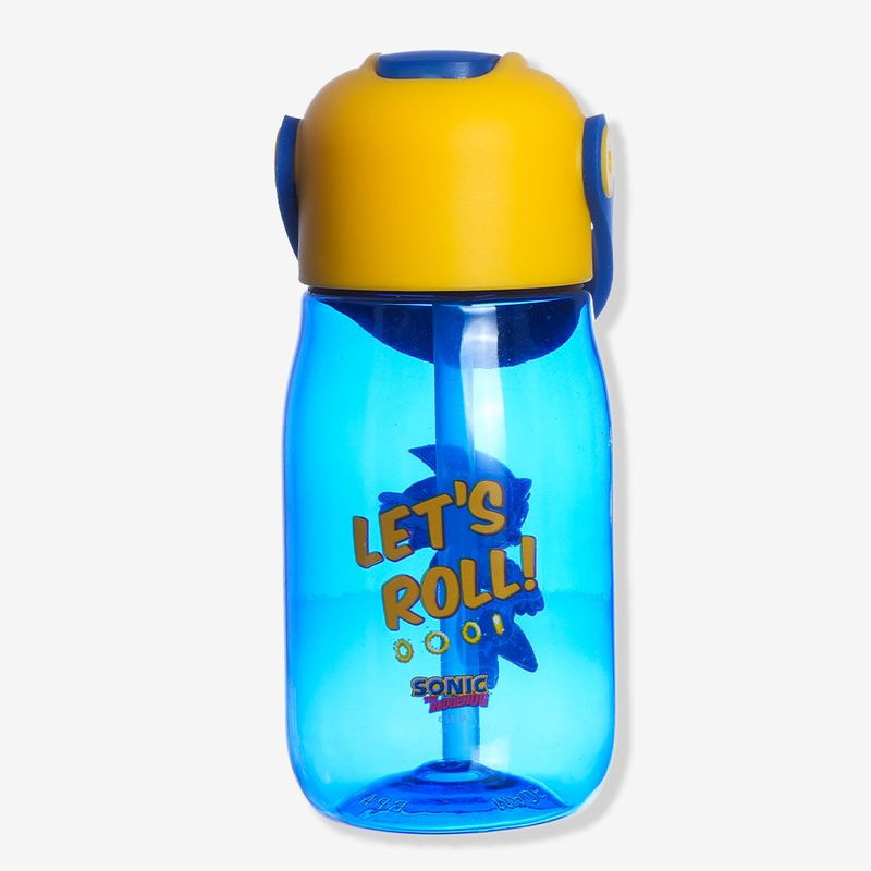 Garrafa Flip Infantil Sonic