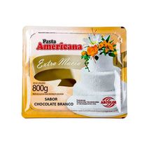 Pasta Americana Sabor Chocolate Branco - 800g - 1 unidade - Arcolor - Magazine 25