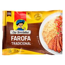 Farofa Pronta Tradicional 400g - Da Terrinha