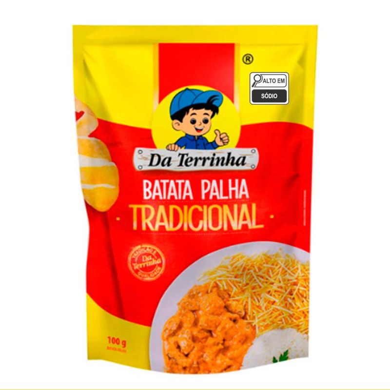 Batata Palha Tradicional 100g - Da Terrinha