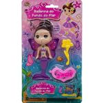 Lembrancinha Infantil - Boneca Sereia Com Acessórios - 1 Un