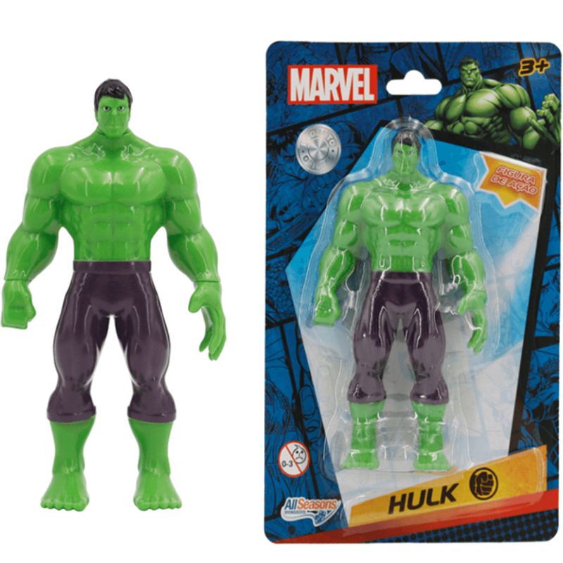 Lembrancinha Infantil - Boneco Vingadores Hulk - 1 Un