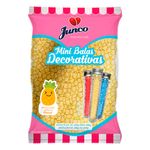Mini Bala Decorativa Amarela Abacaxi 400g - Junco
