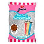 Mini Bala Decorativa Branca Coco 400g - Junco