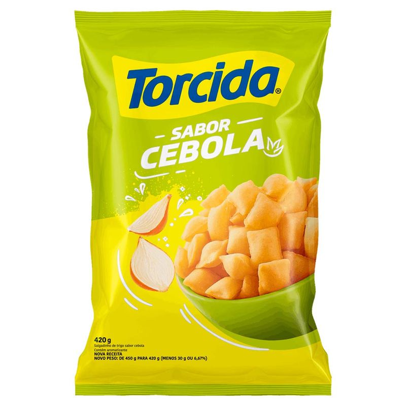 Salgadinho Torcida Cebola 420g - Lucky