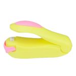 Selador de Embalagens Portátil - Amarelo e Rosa - 10x4x5 cm - 1 unidade - Clink - Magazine 25