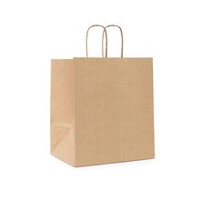 Sacola de Papel com Fundo Largo GG 34,5x32x20cm - Kraft - 1 unidade - Cromus - Magazine 25