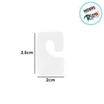 Hang Tab - Suporta até 150g - 100 unidades - Cromus - Magazine 25