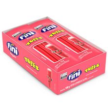Tubes Morango e Nata - 180g - 12 unidades - Fini - Magazine 25