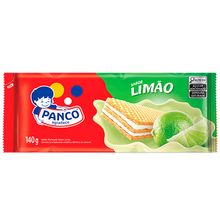 Biscoito Wafer Recheado Limão 140g - Panco