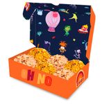 Caixa 6 Doces Retangular com Visor - Divertidamente 2 - 1 unidade - FestColor - Magazine 25
