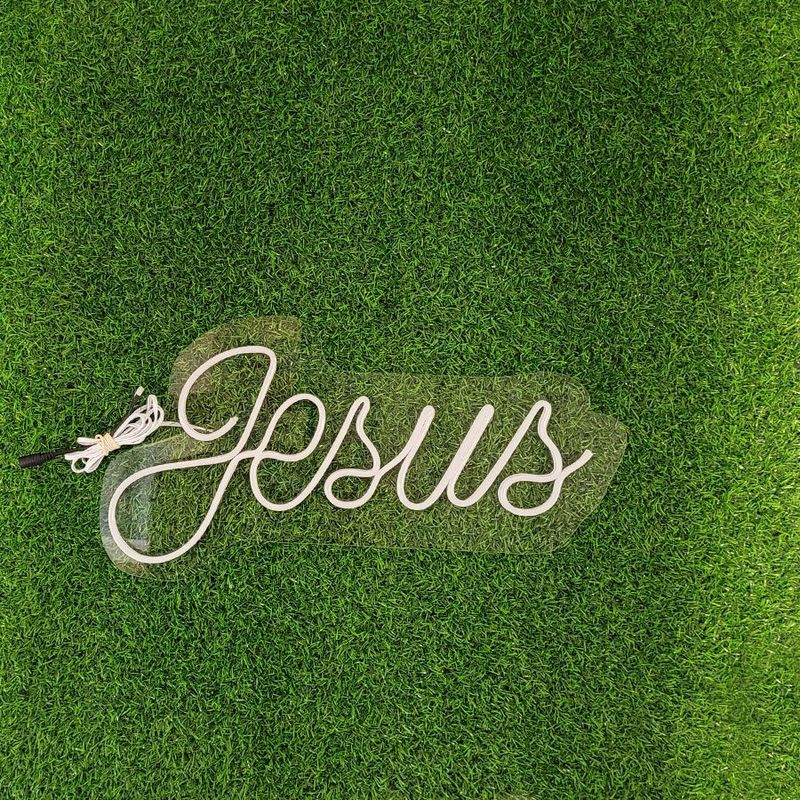 Painel Led Neon - Jesus  - 1 unidade - Magazine 25