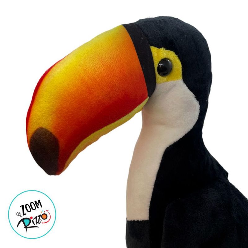 Tucano de Pelúcia - 18cm - 1 unidade - Rizzo