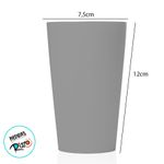 Copo de Plástico 300ml  - Azul Royal - 1 unidade - Magazine 25