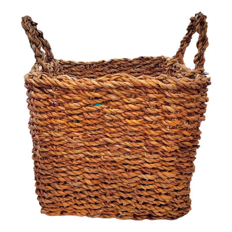 Cesta Decorativa Mearin de Seagrass - 30x30x25cm - 1 unidade - Magazine 25