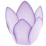 Forminha Para Doces Finos - Monaco - Lilás/Borda - 50 unidades - Decora Doces - Magazine 25