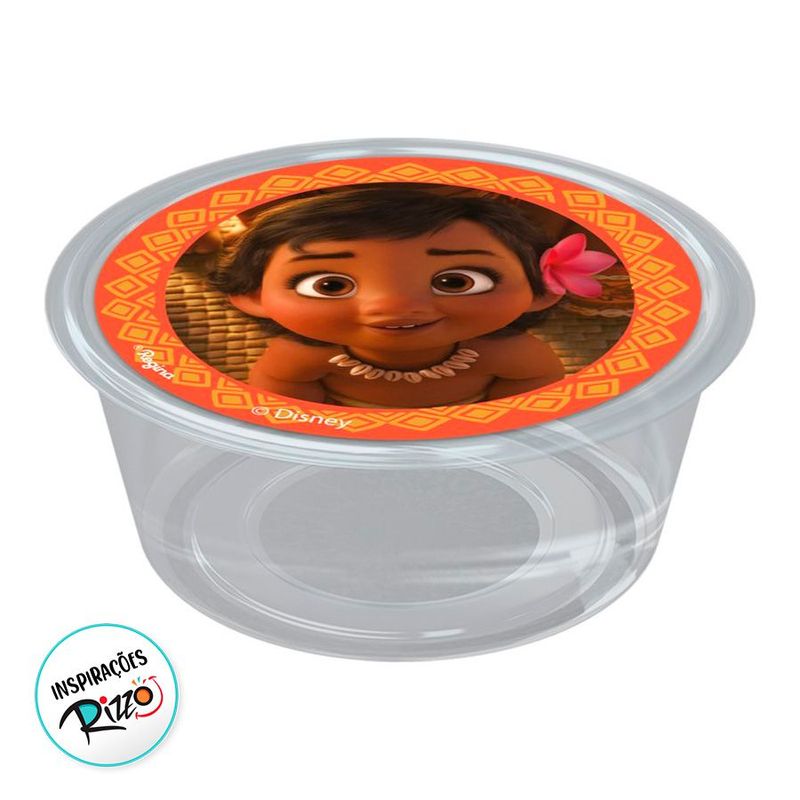 Adesivo Decorativo Redondo - Moana Baby  - 30 unidades - Regina - Rizzo