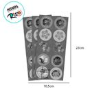 Adesivo Decorativo Redondo - Moana Baby  - 30 unidades - Regina - Magazine 25