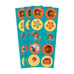 Adesivo Decorativo Redondo - Moana Baby  - 30 unidades - Regina - Magazine 25