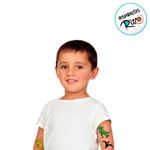 Tatuagem Temporária para Pele - Dinossauro - 12 unidades - Regina - Magazine 25