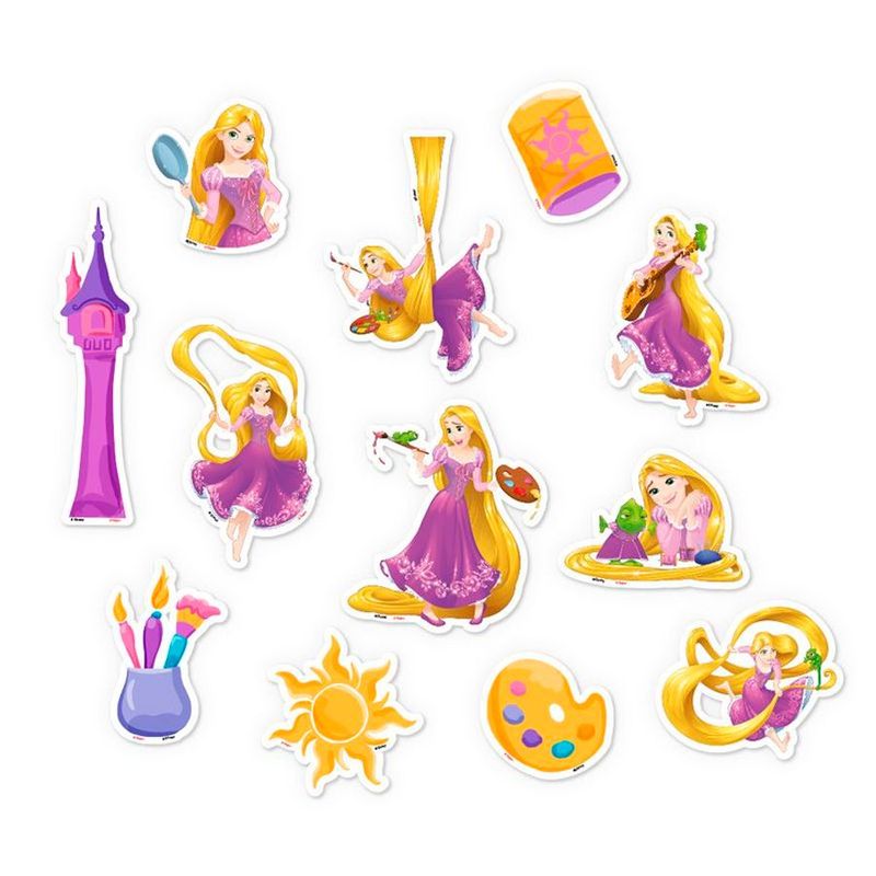 Mini Personagens Decorativos - Rapunzel - 12 unidades - Regina - Rizzo