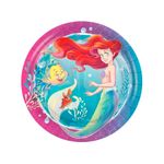Prato de Papel - Ariel - 18 cm  - 8 unidades - Regina - Magazine 25