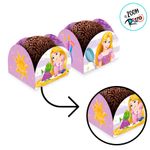 Porta Forminha - Rapunzel - Roxo  - 50 unidades - Regina - Magazine 25