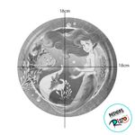 Prato de Papel - Ariel - 18 cm  - 8 unidades - Regina - Magazine 25