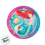 Prato de Papel - Ariel - 18 cm  - 8 unidades - Regina - Magazine 25