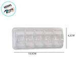 Blister para 5 Macarons - 15,5x6,5x2,6cm - 20 unidades - San Felipo - Magazine 25