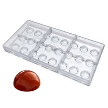 Forma Injetada - 13,5 x 27,5 - Meia Esfera -  24 Cavidades - 1 unidade - Magazine 25