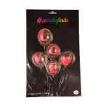 Kit Buquê Balões Bubble Love - 11'' - Buquê com 5 Balões - 1 unidade - Magazine 25