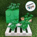 Enfeite MDF - Caixa Dado Verde - 15x15cm - 1 unidade - Rizzo