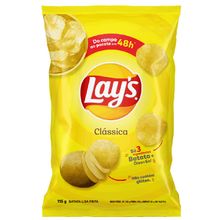 Batata Lays Clássica 115g - Elma Chips