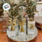 Frasco para Perfumaria de Vidro - Liverpool Quadrado Branco - 50ml - 1 unidade - Magazine 25