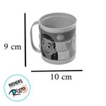 Caneca Divertida Wish: O Poder dos Desejos - 360 ml - 1 unidade - Plasútil - Magazine 25