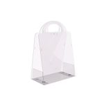 Sacola Transparente Bag com Alça M - 26x18x10cm - 1 unidade - Magazine 25