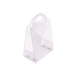 Sacola Transparente Bag com Alça M - 26x18x10cm - 1 unidade - Magazine 25