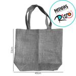 Sacola de Juta - 40x33cm - 1 unidade - Magazine 25