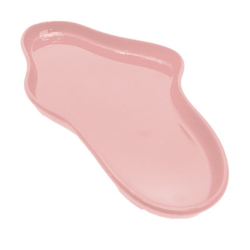 Bandeja Orgânica  - 25x13,5 cm -   Rose - 1 unidade - Só Boleiras - Magazine 25