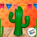 Cacto Decorativo de Plástico  - 39cm - 1 unidade - Magazine 25