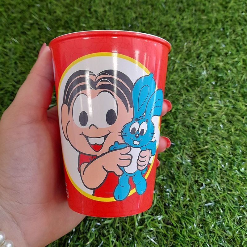 Copo de Plástico Turma da Mônica - Mônica - 320 ml - 1 unidade - Plasútil - Magazine 25
