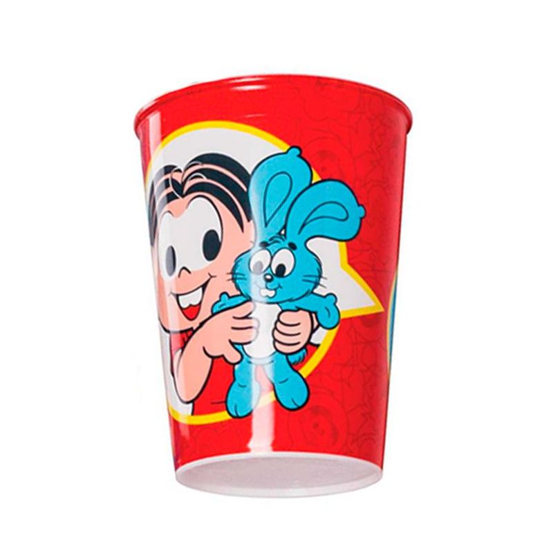 Copo de Plástico Turma da Mônica - Mônica - 320 ml - 1 unidade - Plasútil - Magazine 25